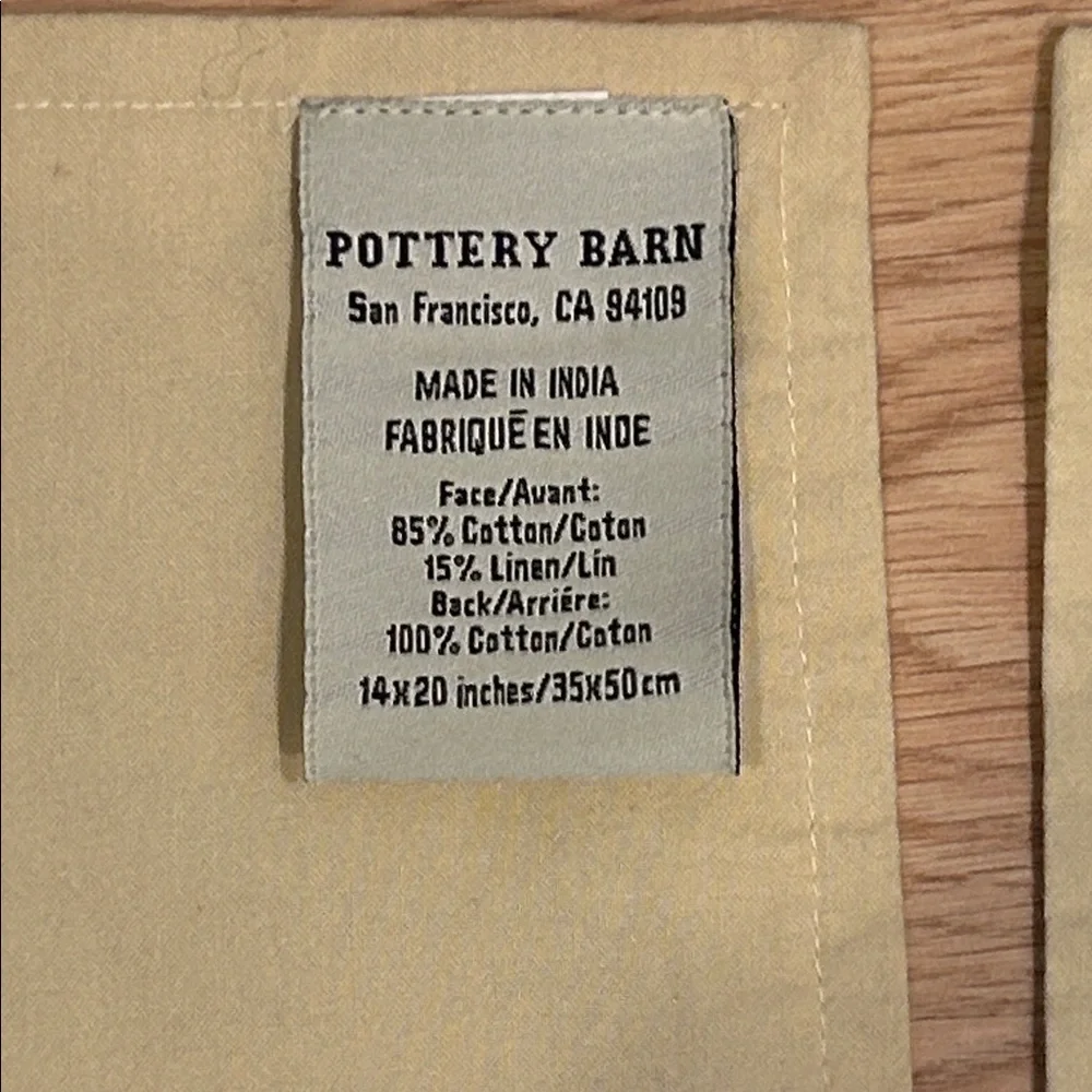 Pottery Barn Vintage Paisley Floral Placemats Qty 3